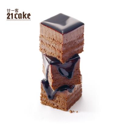 	
					 21cake21客巧克力乳脂奶油个性欧式方块下午茶庆典生日蛋糕黑方
	