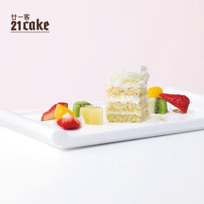 	
					 21cake21客 乳脂奶油鲜奶新鲜水果生日蛋糕北京上海杭州配送 花格
	